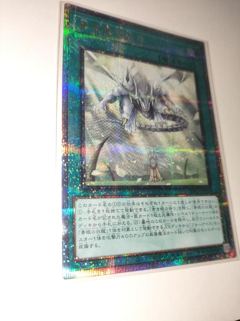 D*様 青き眼の祈り 【クォーターセンチュリーシークレット】 {SD47-JPP