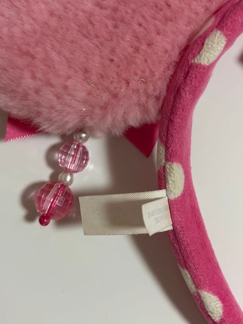 ディズニー　カチューシャ　イヤリング　ミニーちゃん　水玉 ドット