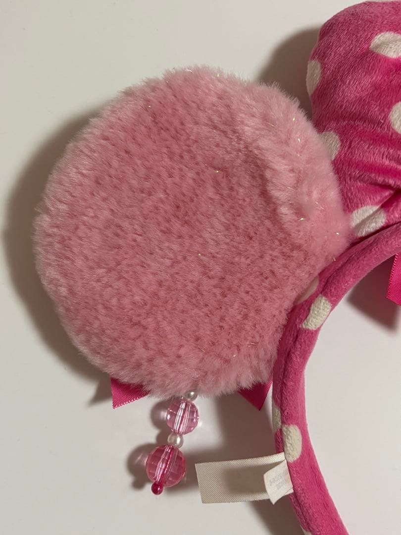 ディズニー　カチューシャ　イヤリング　ミニーちゃん　水玉 ドット