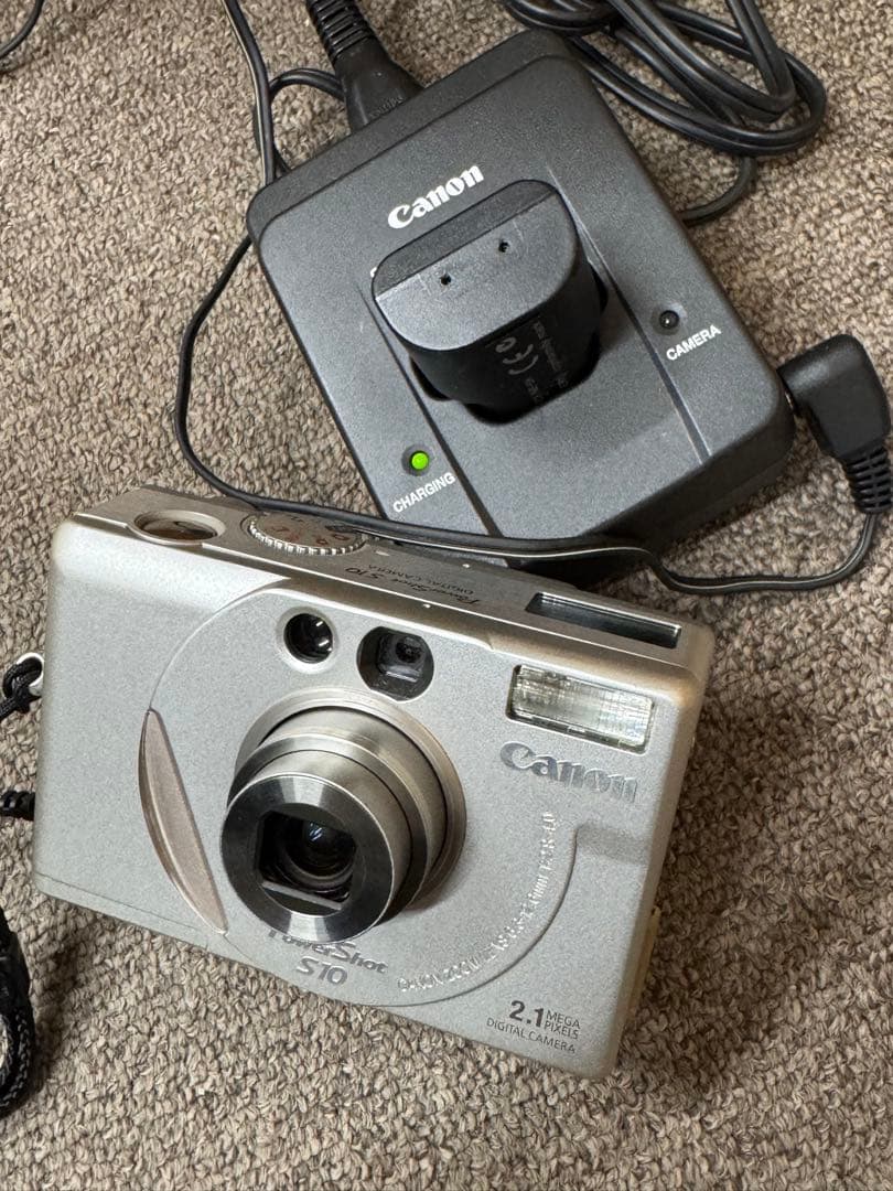 【動作品】Canon Powershot S10 デジタルカメラ 動作確認済み
