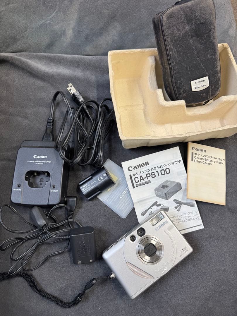 【動作品】Canon Powershot S10 デジタルカメラ 動作確認済み