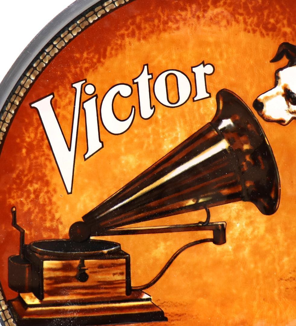 フランシス・バラウド ニッパー犬 ヴィンテージステンドグラス 箱付き ビクター