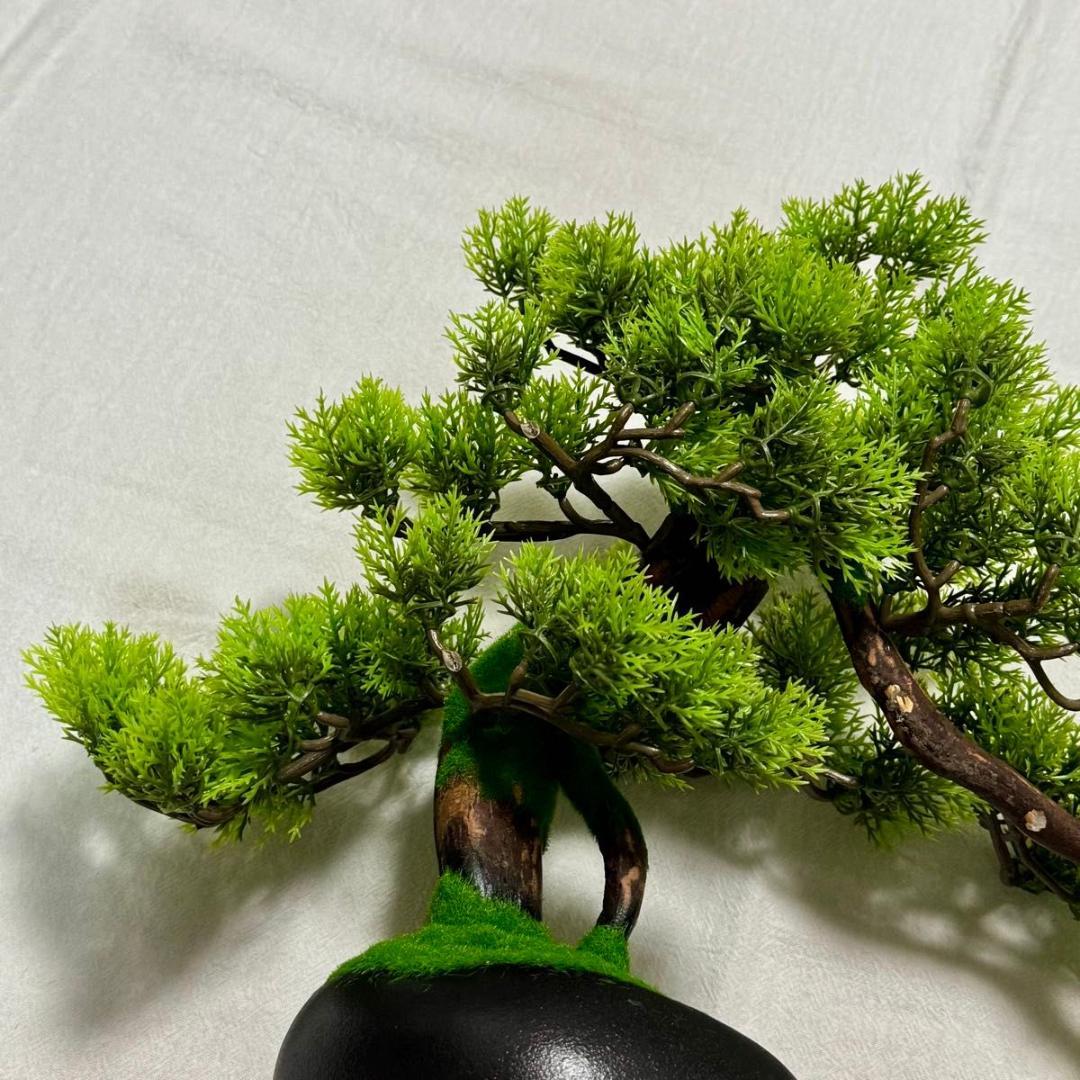 フェイク盆栽 松 人工盆栽 フェイクグリーン 造花 高品質 　緑　園芸