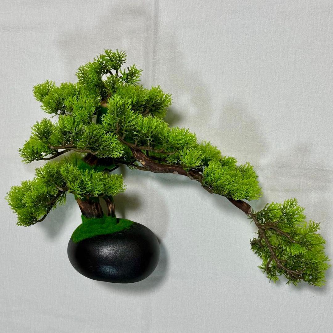 フェイク盆栽 松 人工盆栽 フェイクグリーン 造花 高品質 　緑　園芸