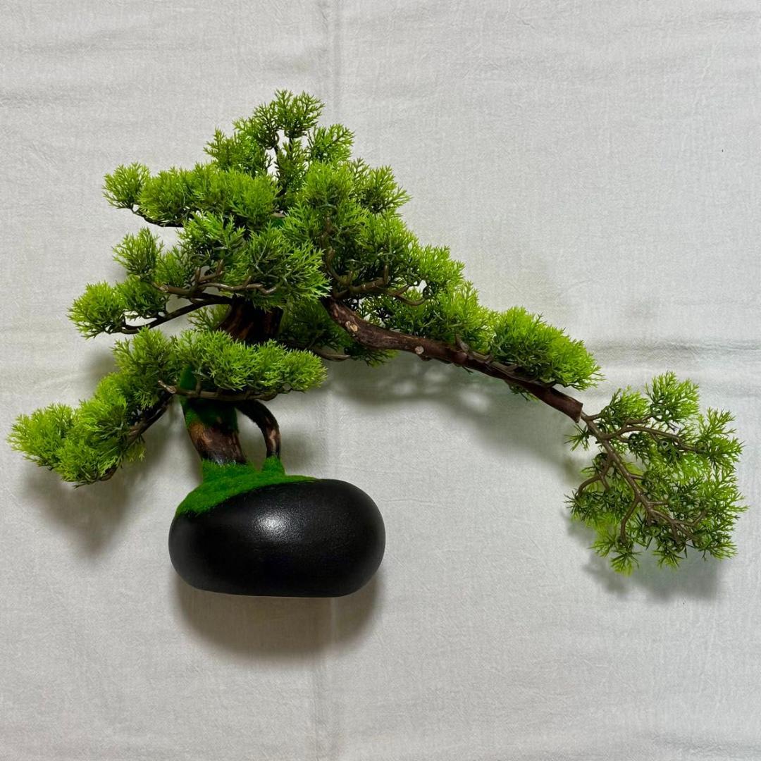 フェイク盆栽 松 人工盆栽 フェイクグリーン 造花 高品質 　緑　園芸