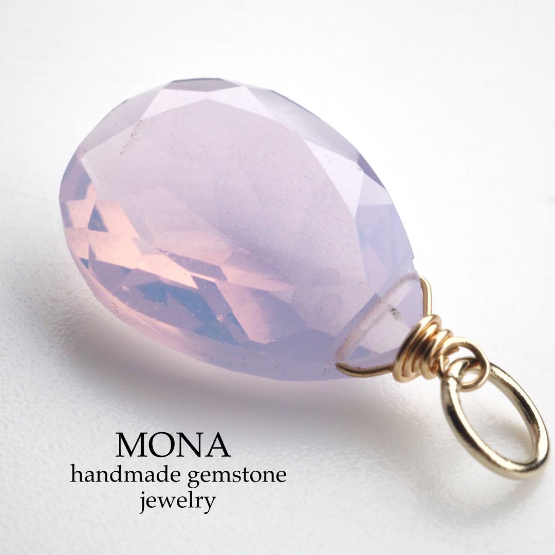 【ほぅ】宝石質ガーネットのシンプルゴムブレスレット