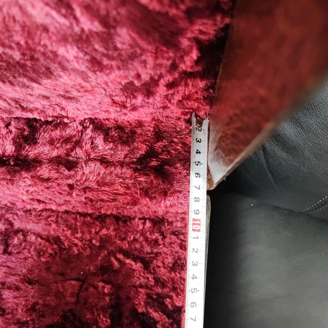 アコーディオンケース　ブラウン クロコダイルパターン 　イタリア製