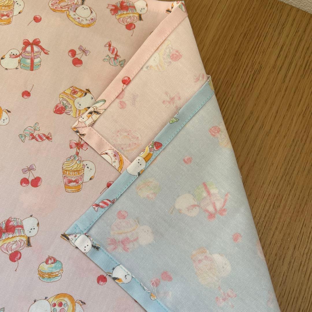 ランチョンマット&巾着袋&和太鼓バチ袋等 　【シマエナガ⭐︎スウィーツ】オーダー