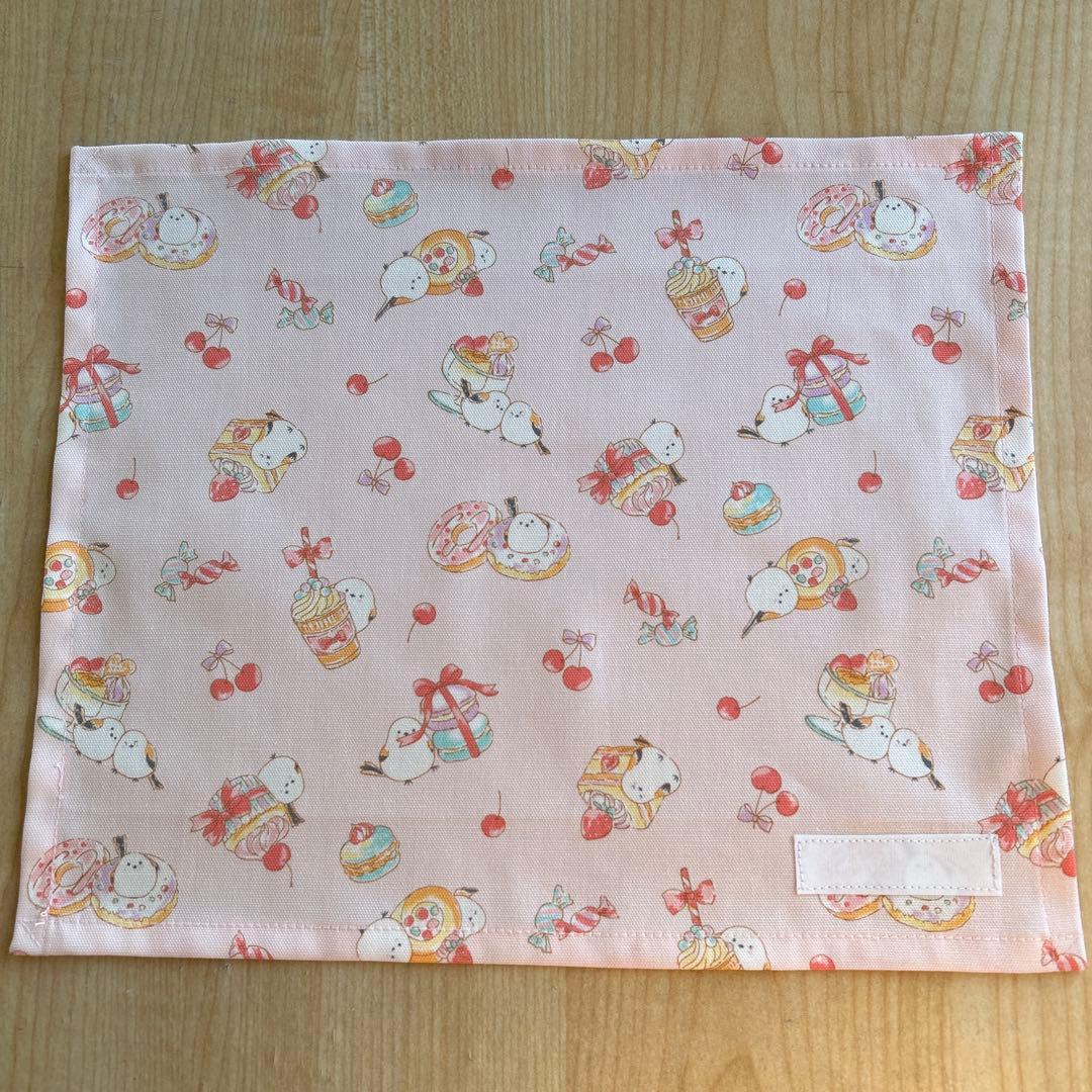 ランチョンマット&巾着袋&和太鼓バチ袋等 　【シマエナガ⭐︎スウィーツ】オーダー