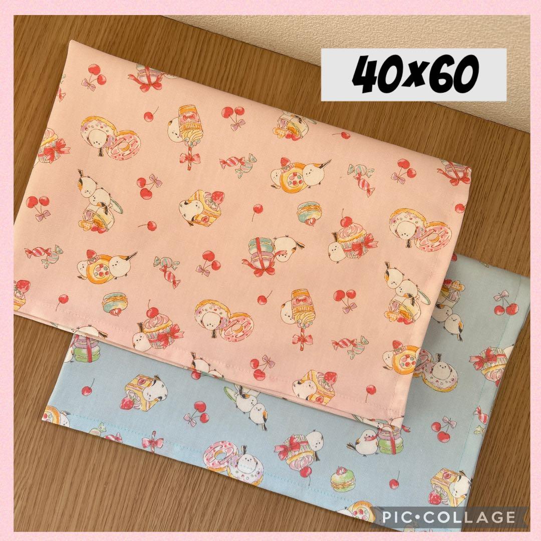 ランチョンマット&巾着袋&和太鼓バチ袋等 　【シマエナガ⭐︎スウィーツ】オーダー