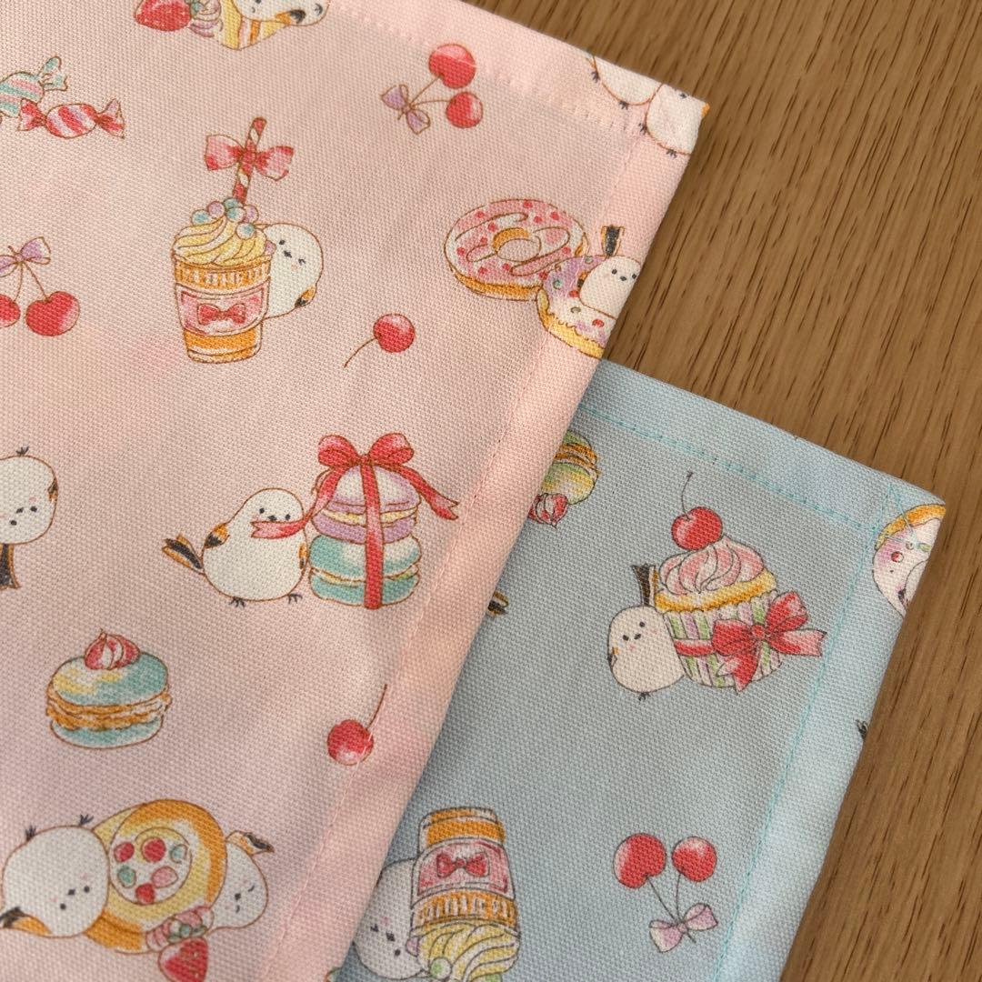 ランチョンマット&巾着袋&和太鼓バチ袋等 　【シマエナガ⭐︎スウィーツ】オーダー