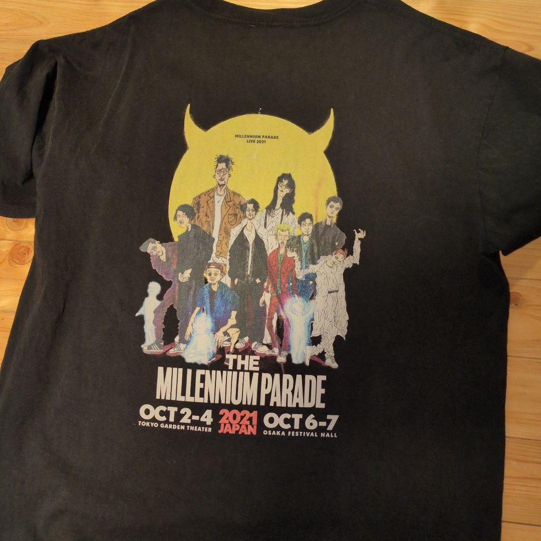 MILLENNIUM PARADE 2021 Tシャツ ミレパ 常田大希 墨黒