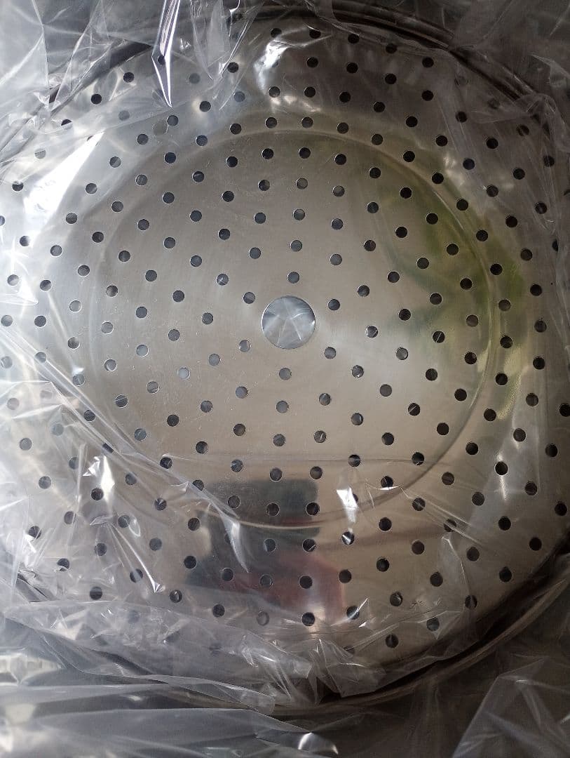 だんらん 3段 蒸し器 30cm ステンレス ガラス蓋