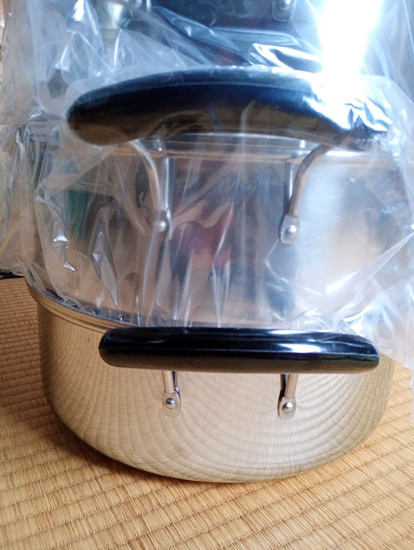 だんらん 3段 蒸し器 30cm ステンレス ガラス蓋