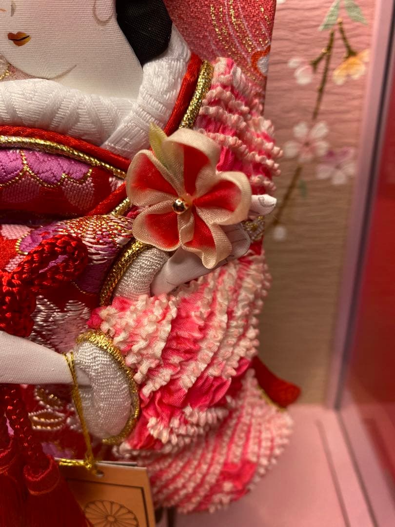 羽子板ガラスケース７号・サイズ間口約２３×奥行約２０×高さ約３１㎝・小さいサイズ