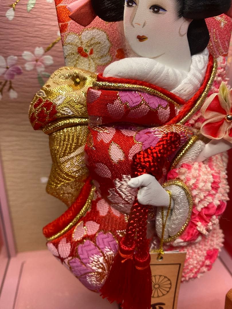 羽子板ガラスケース７号・サイズ間口約２３×奥行約２０×高さ約３１㎝・小さいサイズ