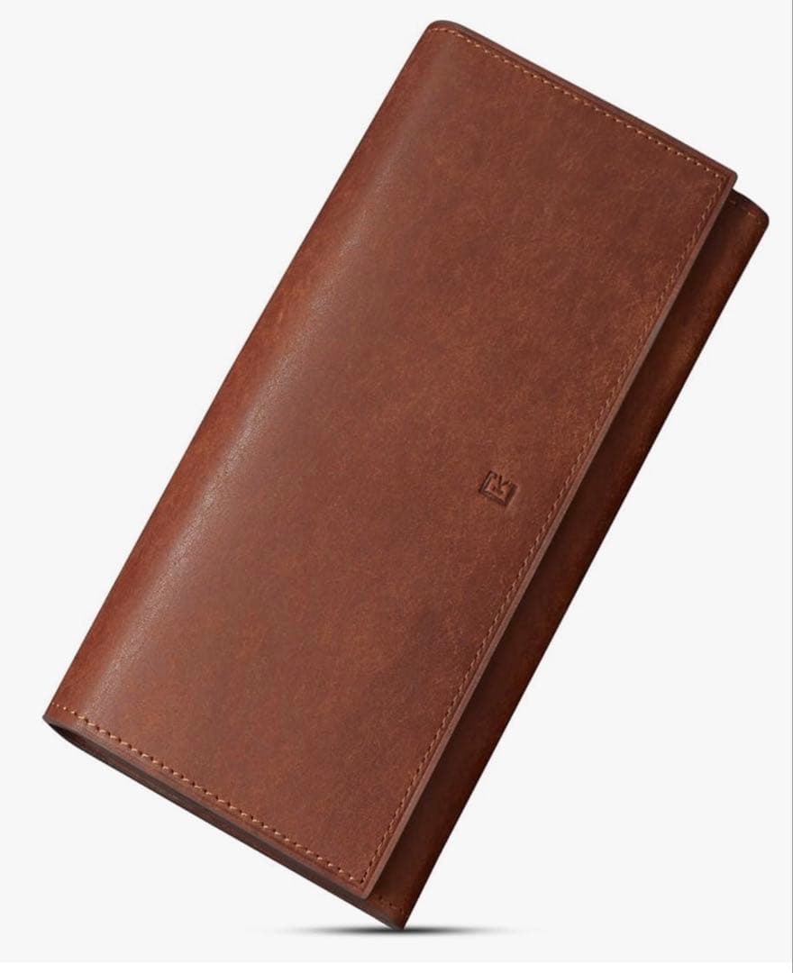 KAWAOTO 長財布 メンズ かぶせ型