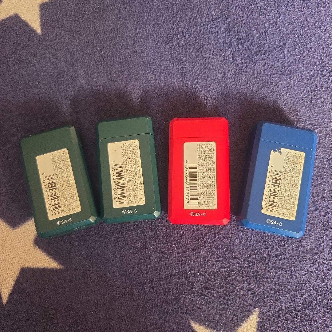 ガンダムシリーズガスライター4個セット