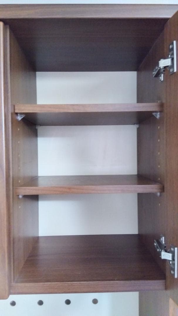 【引取可・東京都板橋区】木目調 キッチン収納 レンジボード