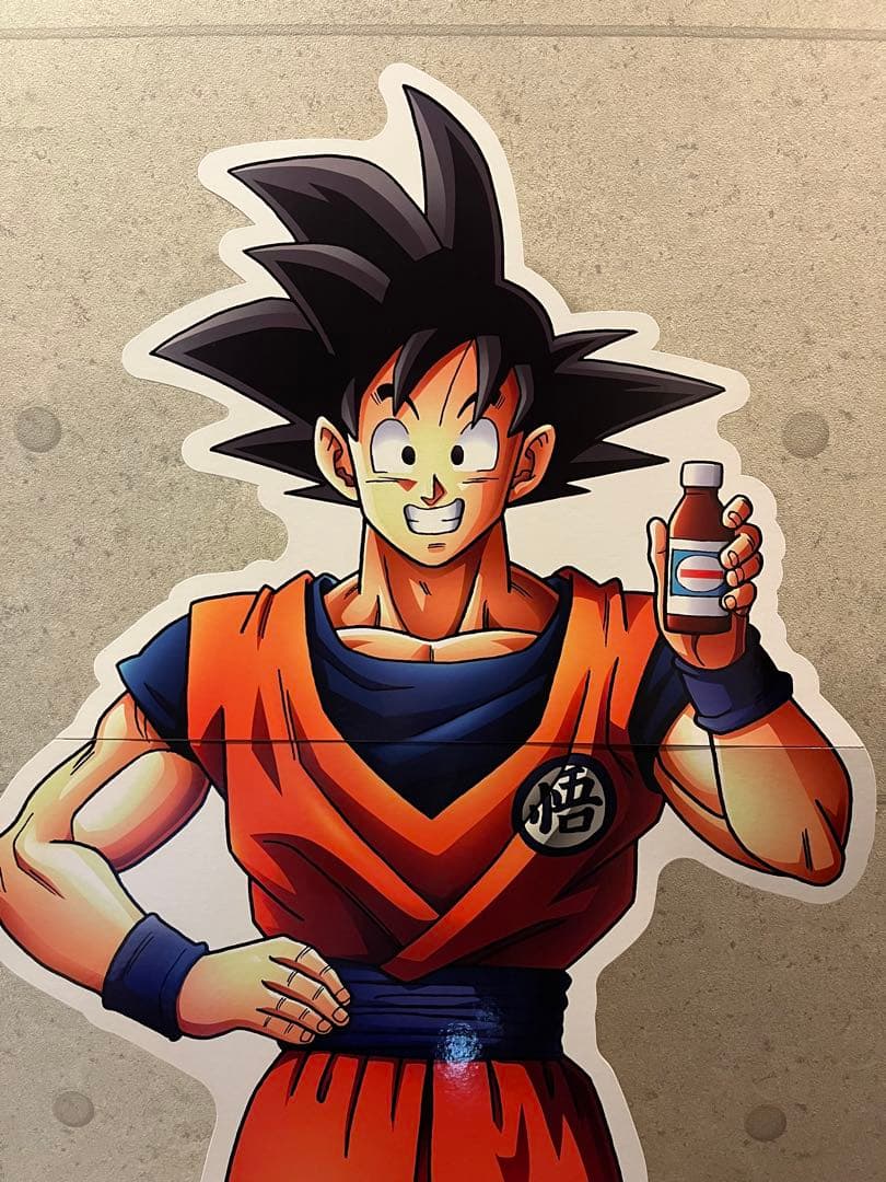 激レア　ドラゴンボール　リポビタンD ビッグパネル　立て看板　高さ約175㎝