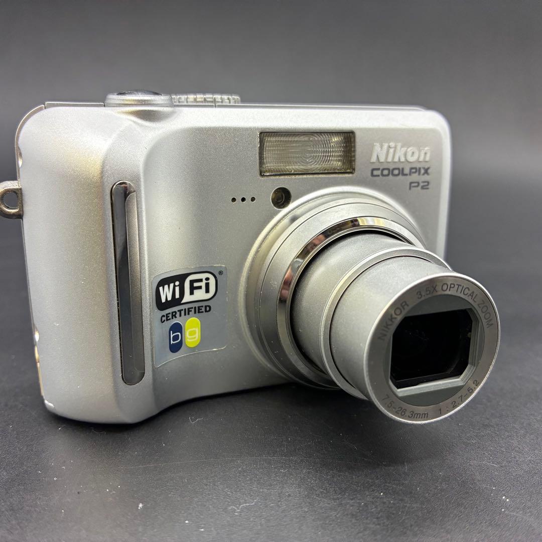 【動作確認済み】 Nikon coolpix P2 コンデジ デジカメ ニコン