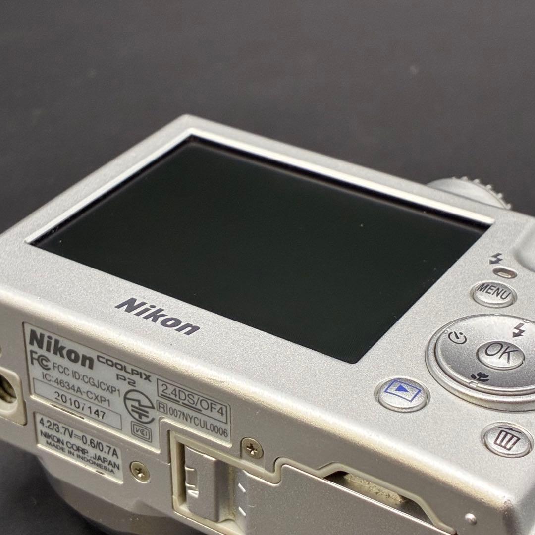 【動作確認済み】 Nikon coolpix P2 コンデジ デジカメ ニコン