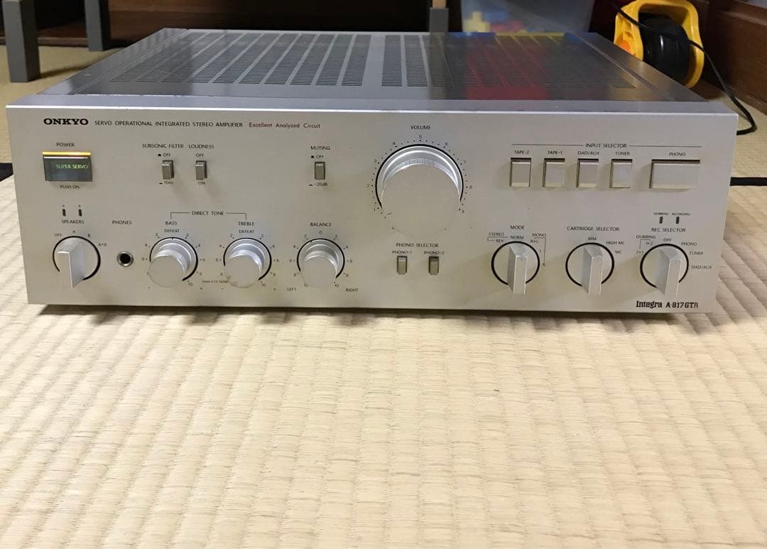 ONKYO Integra A-817GTR プリメインアンプ