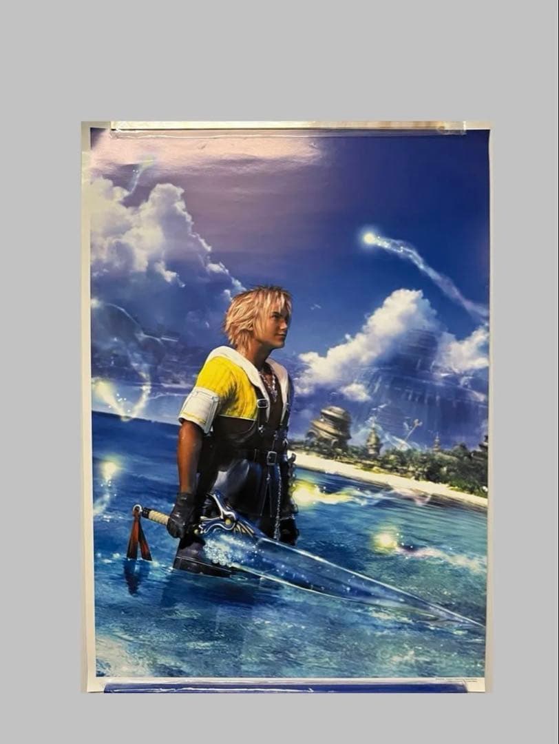 公式　ファイナルファンタジーX ポスター2枚　B2 ティーダ　ユウナ