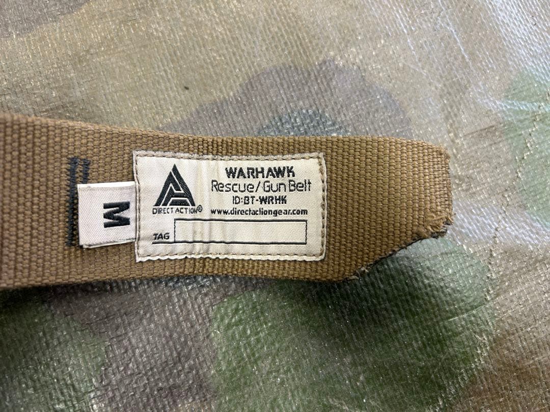 個人装備 Direct Action WARHAWK RESCUE/GUN BELT