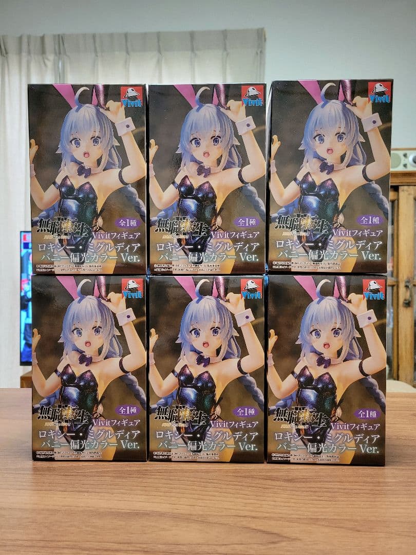 無職転生～異世界行ったら本気だす·ロキシー·ミグルディア·6体セット·新品未開封
