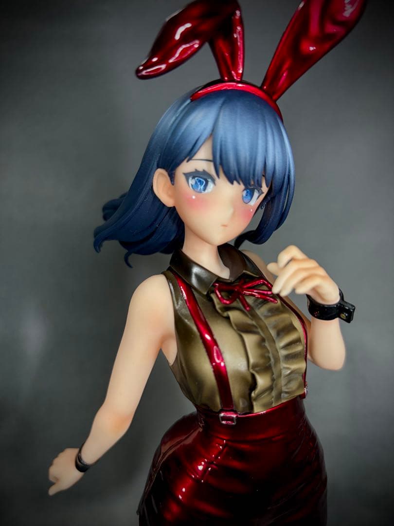 グリッドマンユニバース 宝多六花 バニー フィギュア　リペイント　宝多六花