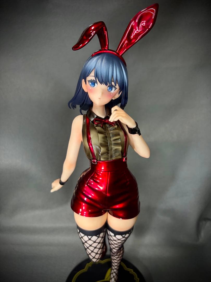 グリッドマンユニバース 宝多六花 バニー フィギュア　リペイント　宝多六花