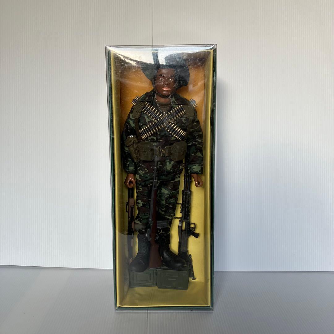 3F 【希少】1/6 ミリタリーフィギュア 重武装兵士 黒人モデル 弾帯