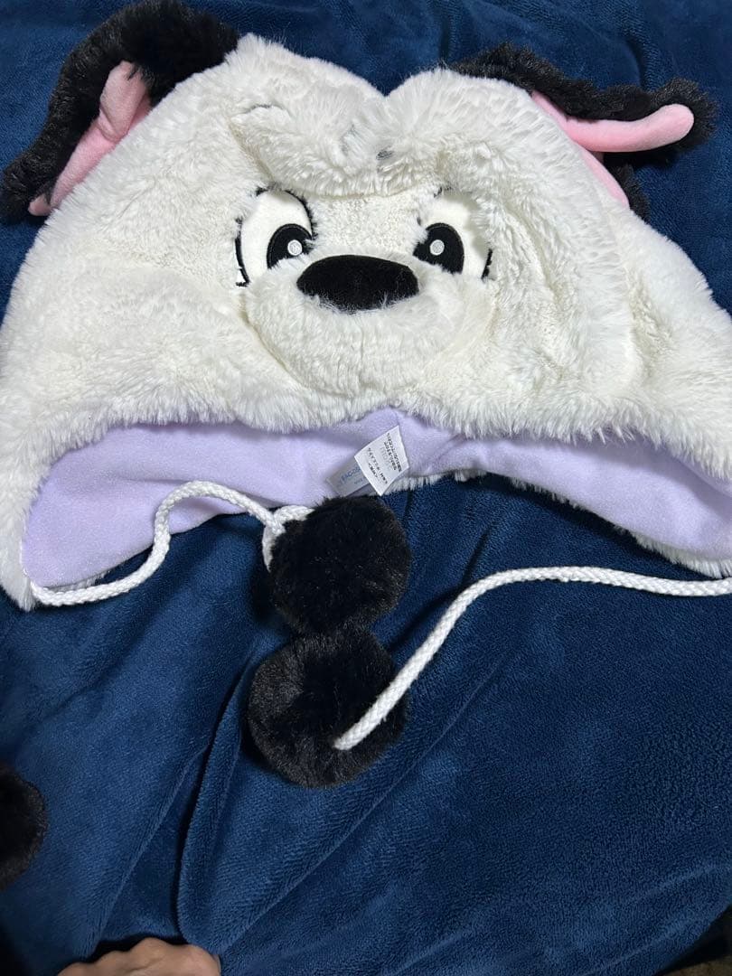 ディズニー　101匹わんちゃんファンキャップ　　即発送