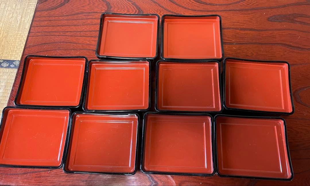 お重箱10個セット 鰻重・カツ重・天重・ちらし寿司