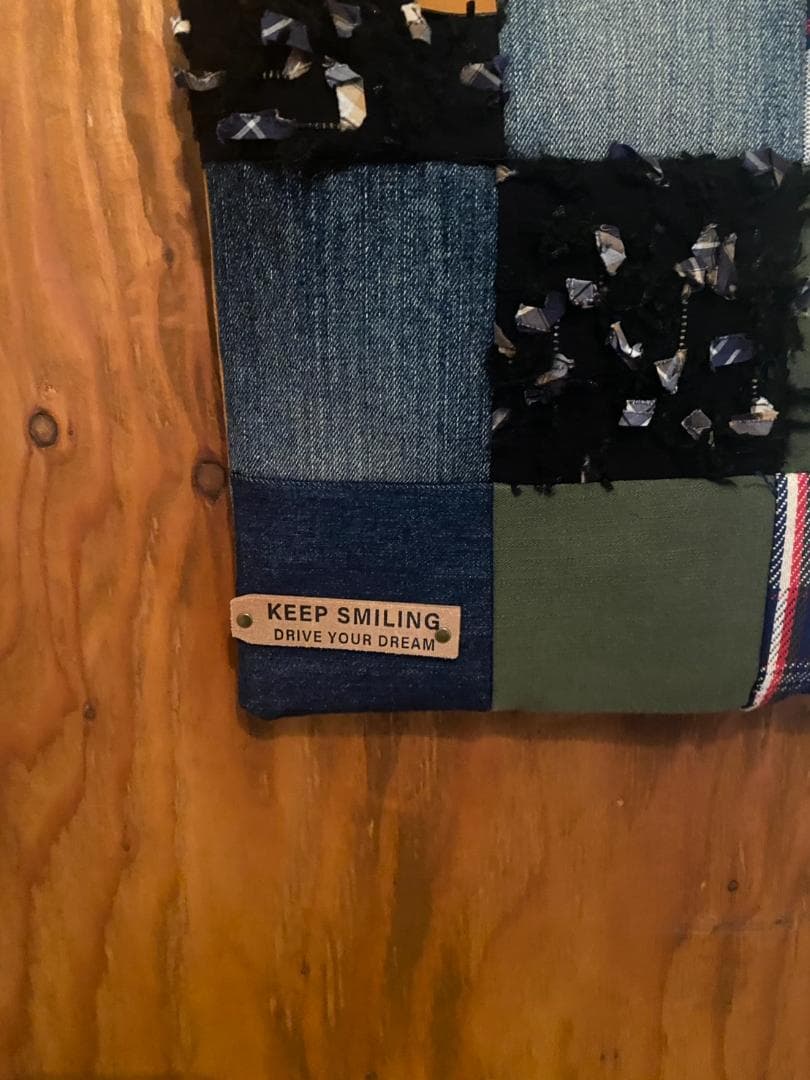 No.103　デニムリメイクバック　ハンドメイド