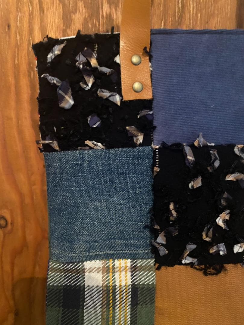 No.103　デニムリメイクバック　ハンドメイド