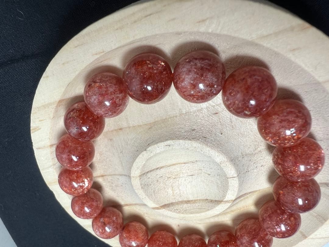 ポジティブ思考⭐︎生命力UP⭐︎ゴールドサンストーンブレスレット