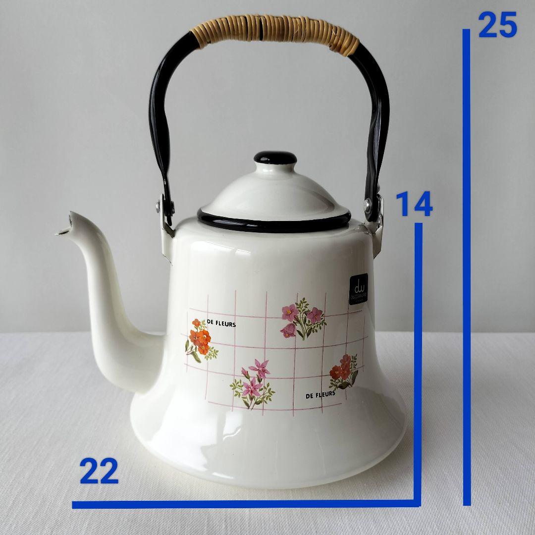 DECORA WARE デコラウェア 琺瑯 ホーロー ベルケトル 両手鍋 セット