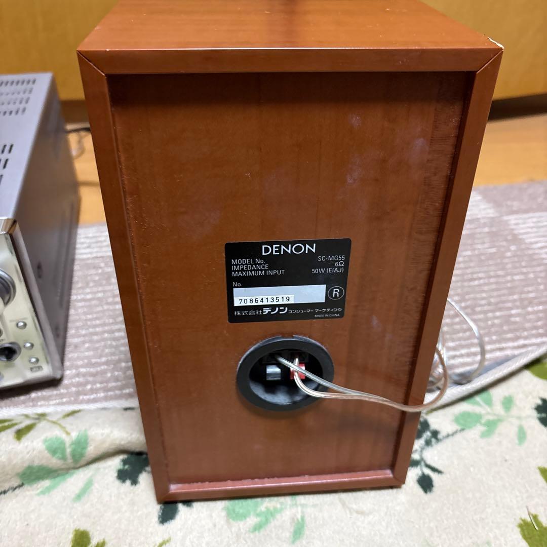 DENON d-mg55dv マイクロコンポ