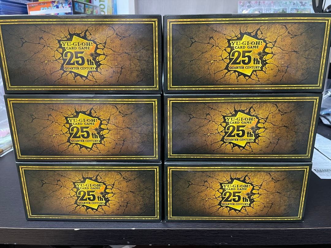 『新品未開封』遊戯王OCG クォーターセンチュリーデュエリストボックス 6個