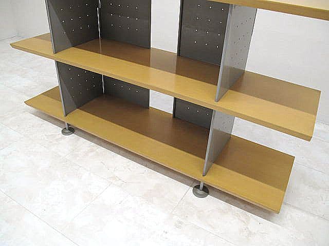 リーンロゼ ウッドメタルシェルフ リビングシェルフ サイドシェルフ　サイドボード