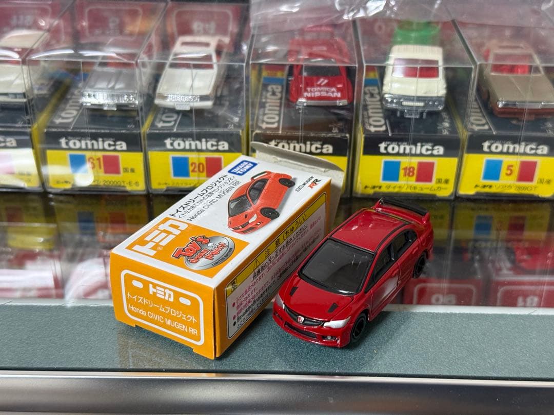 トミカ トイズ ドリームプロジェクト ホンダ シビック 無限 RR