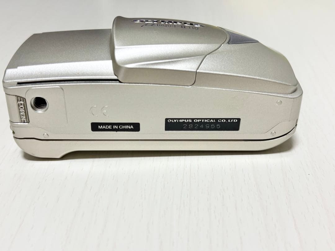 良品OLYMPUS μ-Ⅱ 110 コンパクトフィルムカメラ　ケース付き