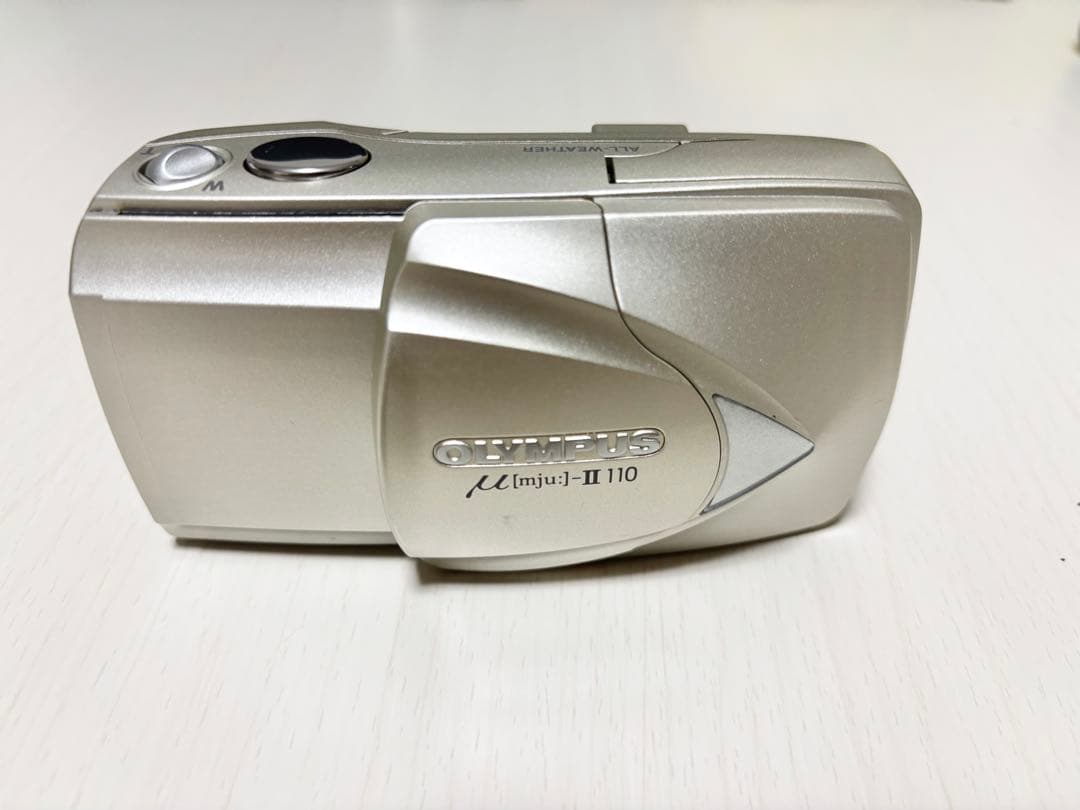 良品OLYMPUS μ-Ⅱ 110 コンパクトフィルムカメラ　ケース付き