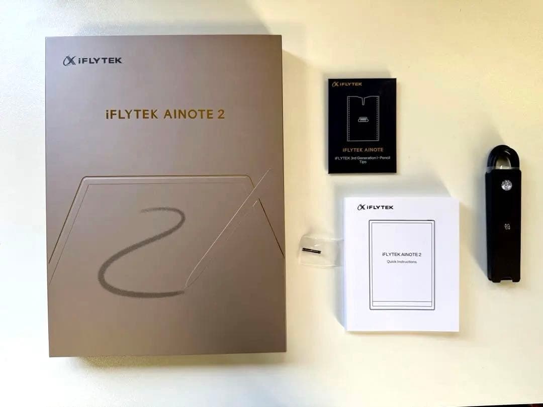 【matsushin 】iFLYTEK AINOTE 2と純正ケースカバー