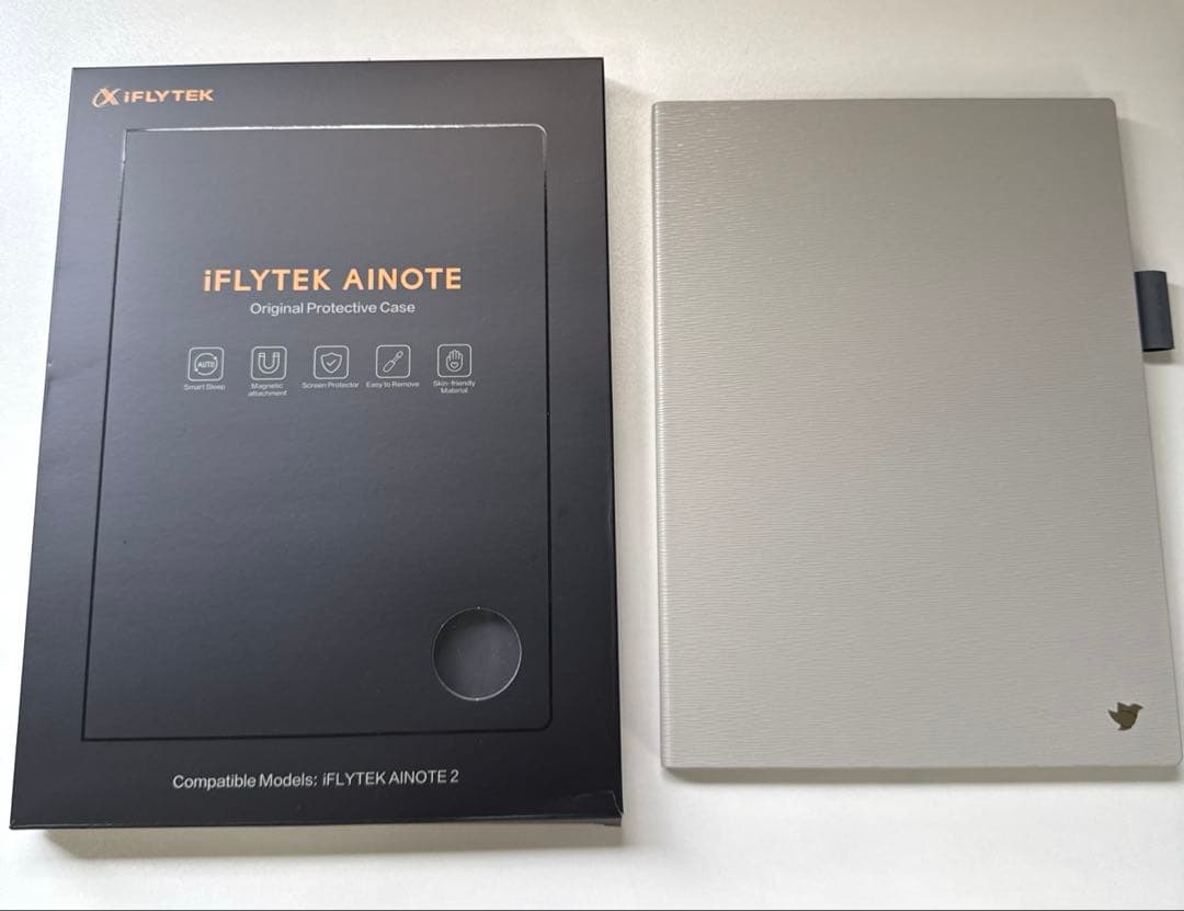 【matsushin 】iFLYTEK AINOTE 2と純正ケースカバー
