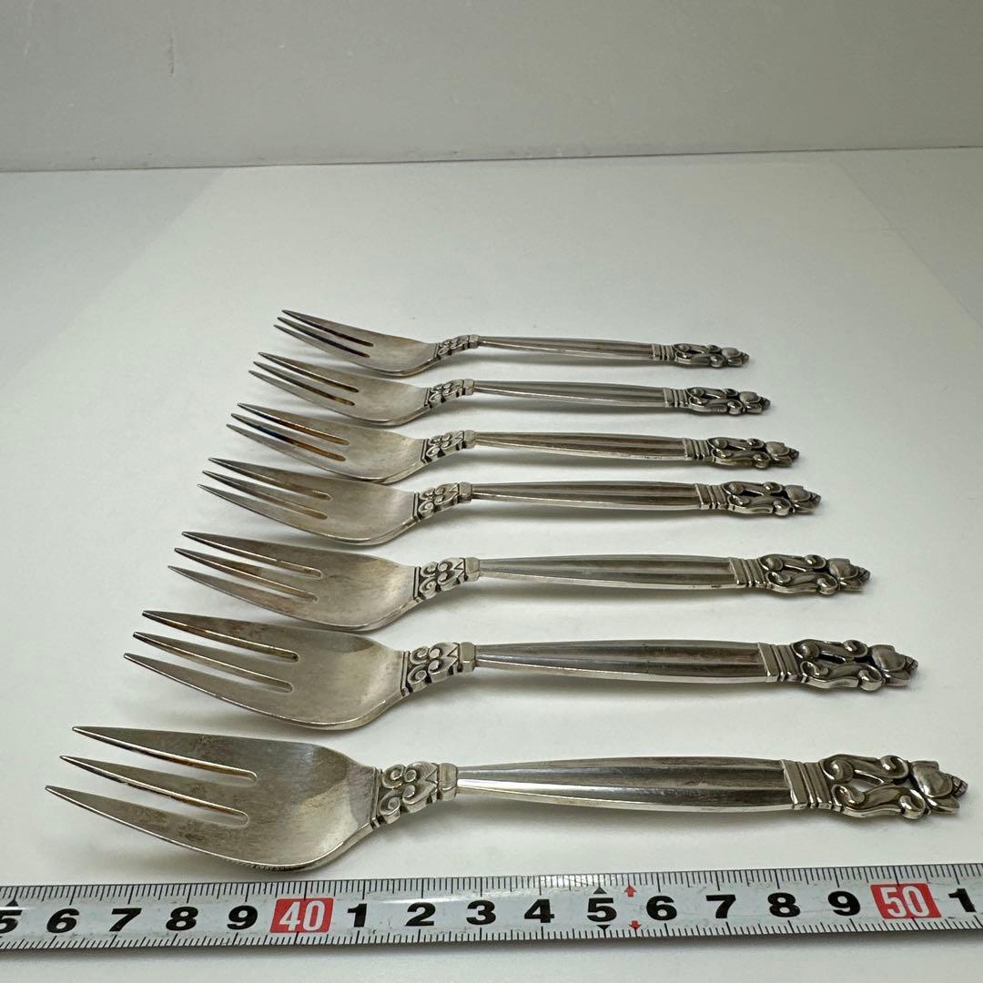 ジョージジェンセン　エコーン　シルバーフォーク7本　348g