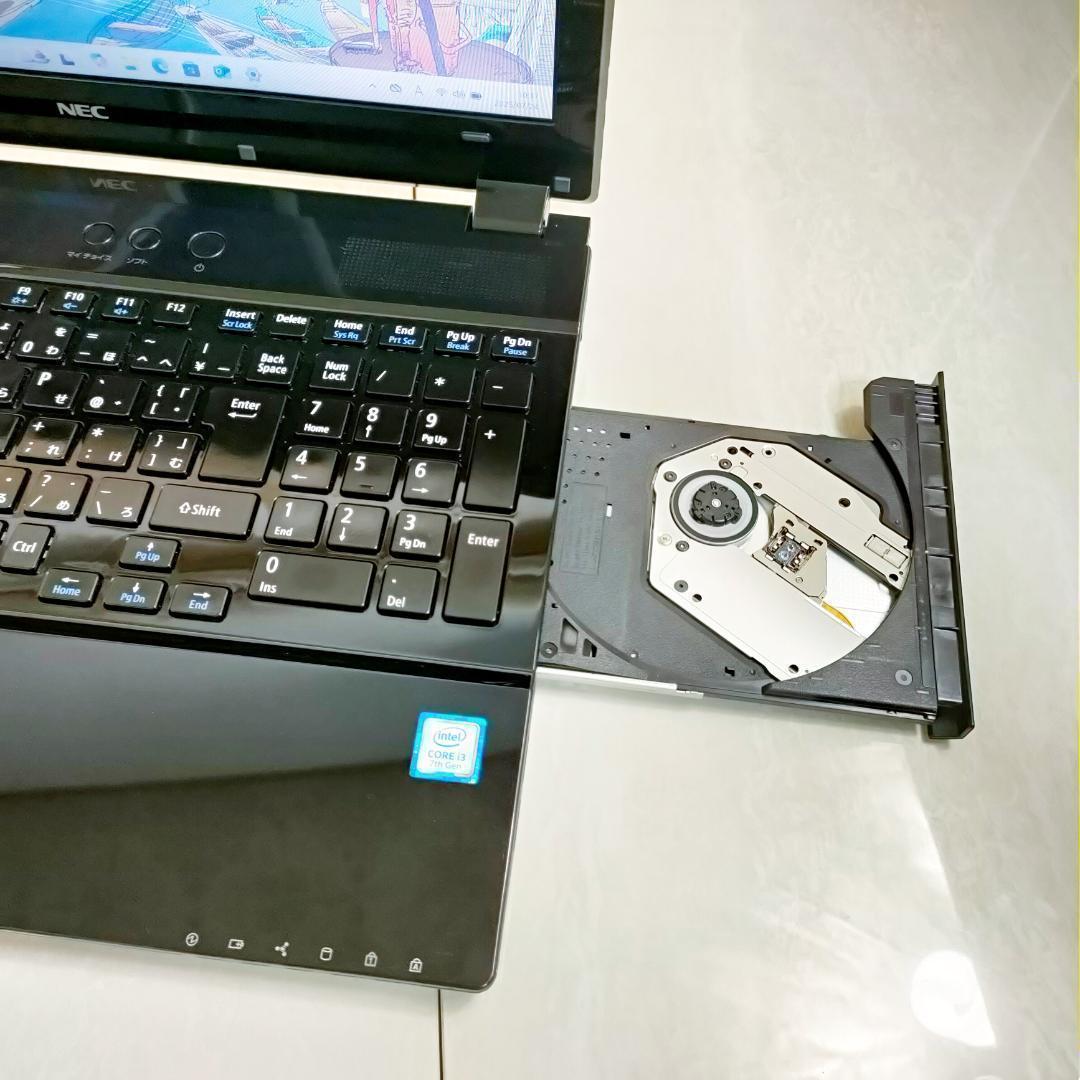 新品SSD・オフィス付・i3/8G 初心者OK！Win11ノートパソコン☆B04