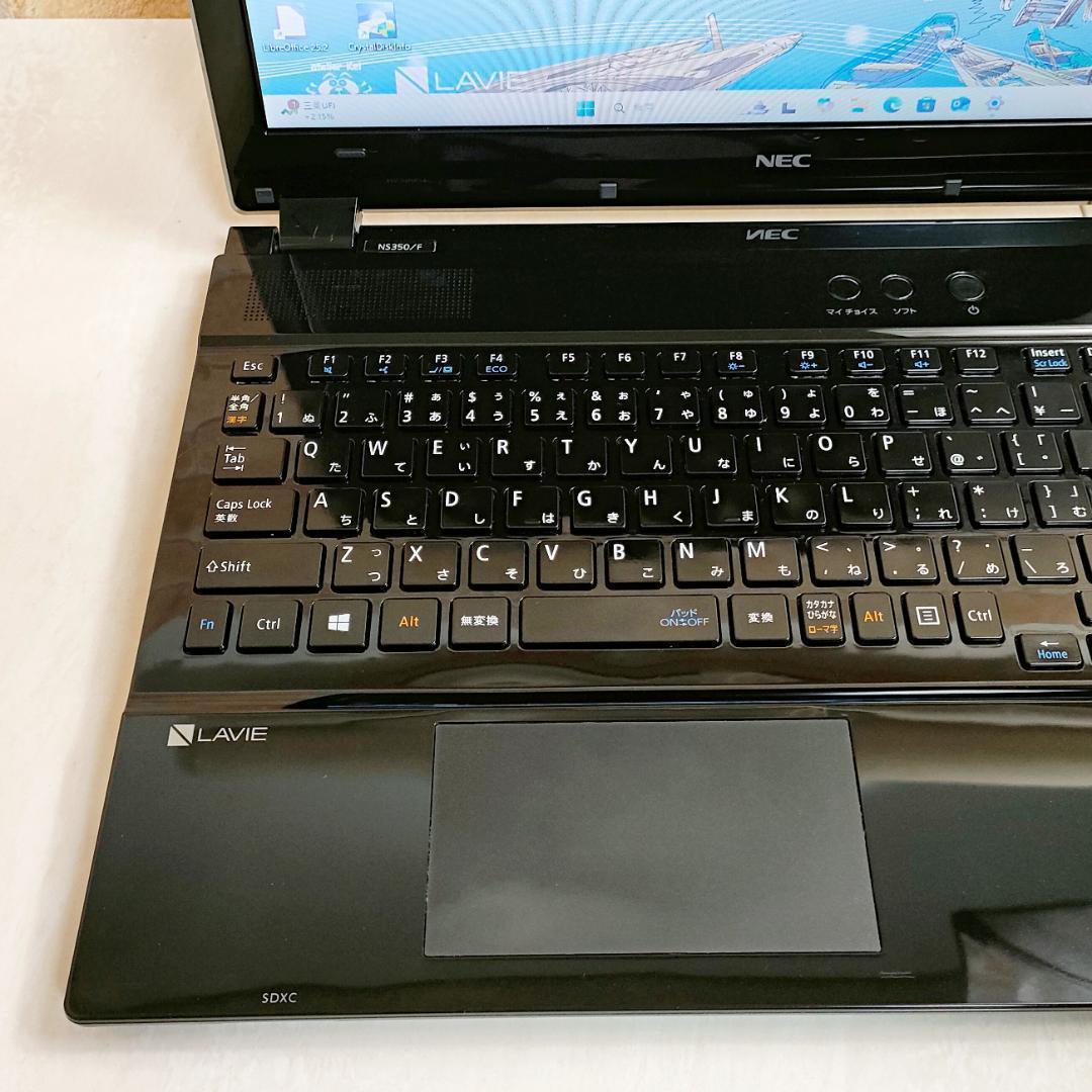 新品SSD・オフィス付・i3/8G 初心者OK！Win11ノートパソコン☆B04